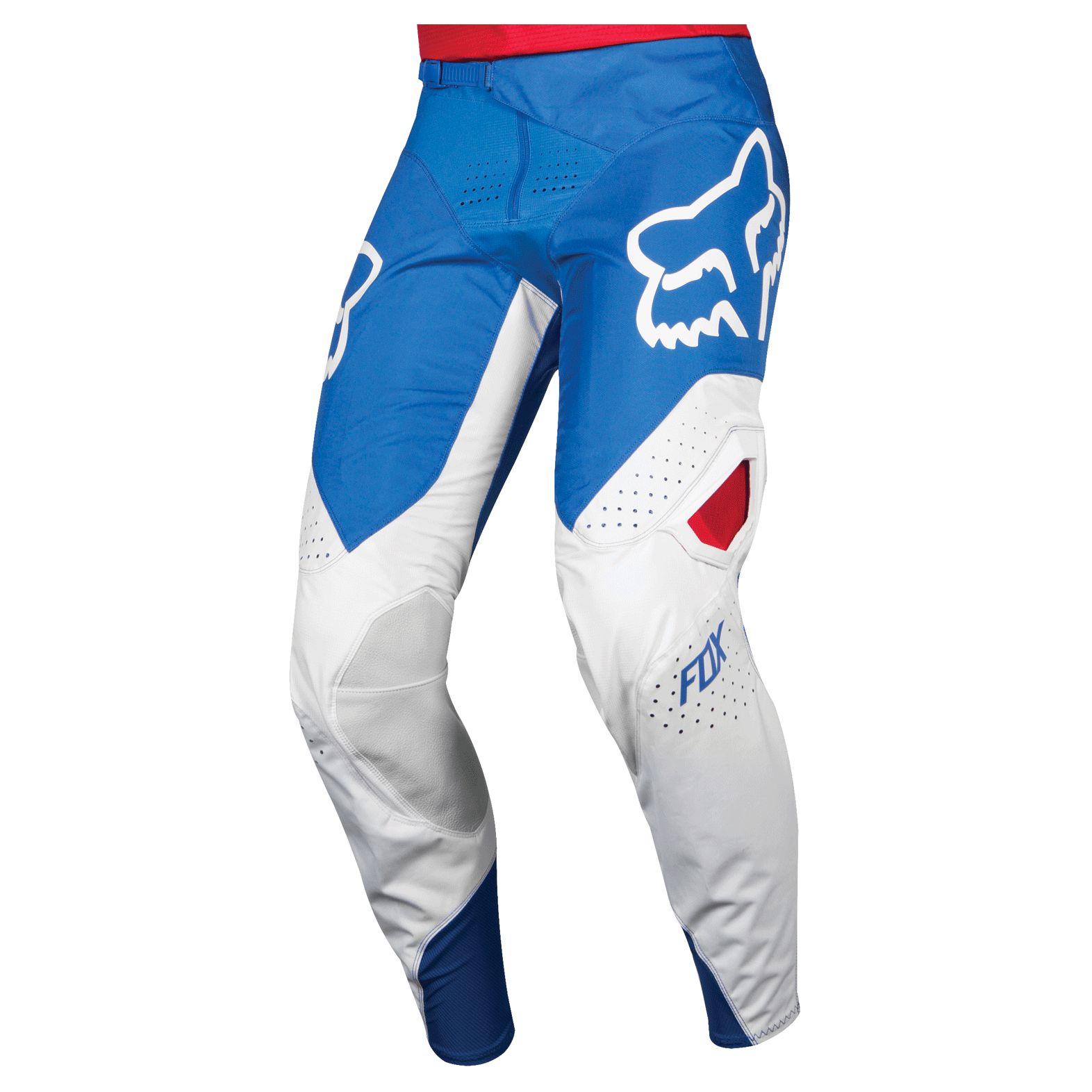 Pantaloni da cross Fox destockage 360 - KILA - BLUE RED 2019