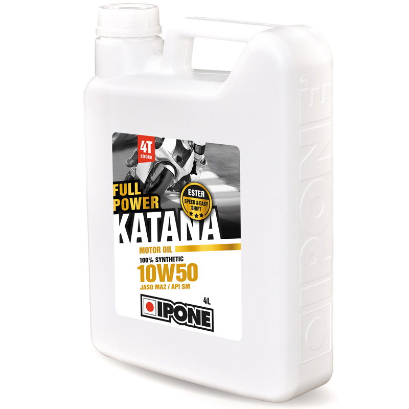 Olio motore Ipone FULL POWER KATANA - 10W50 100% sintetico - 4 LITRI