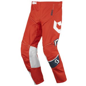 Pantaloni da cross Scott outlet 350 DIRT JUNIOR  BLUE RED 