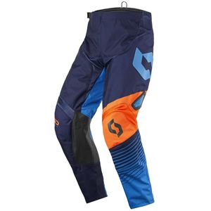 Pantaloni da cross Scott outlet 350 TRACK BLUE ORANGE  2017 